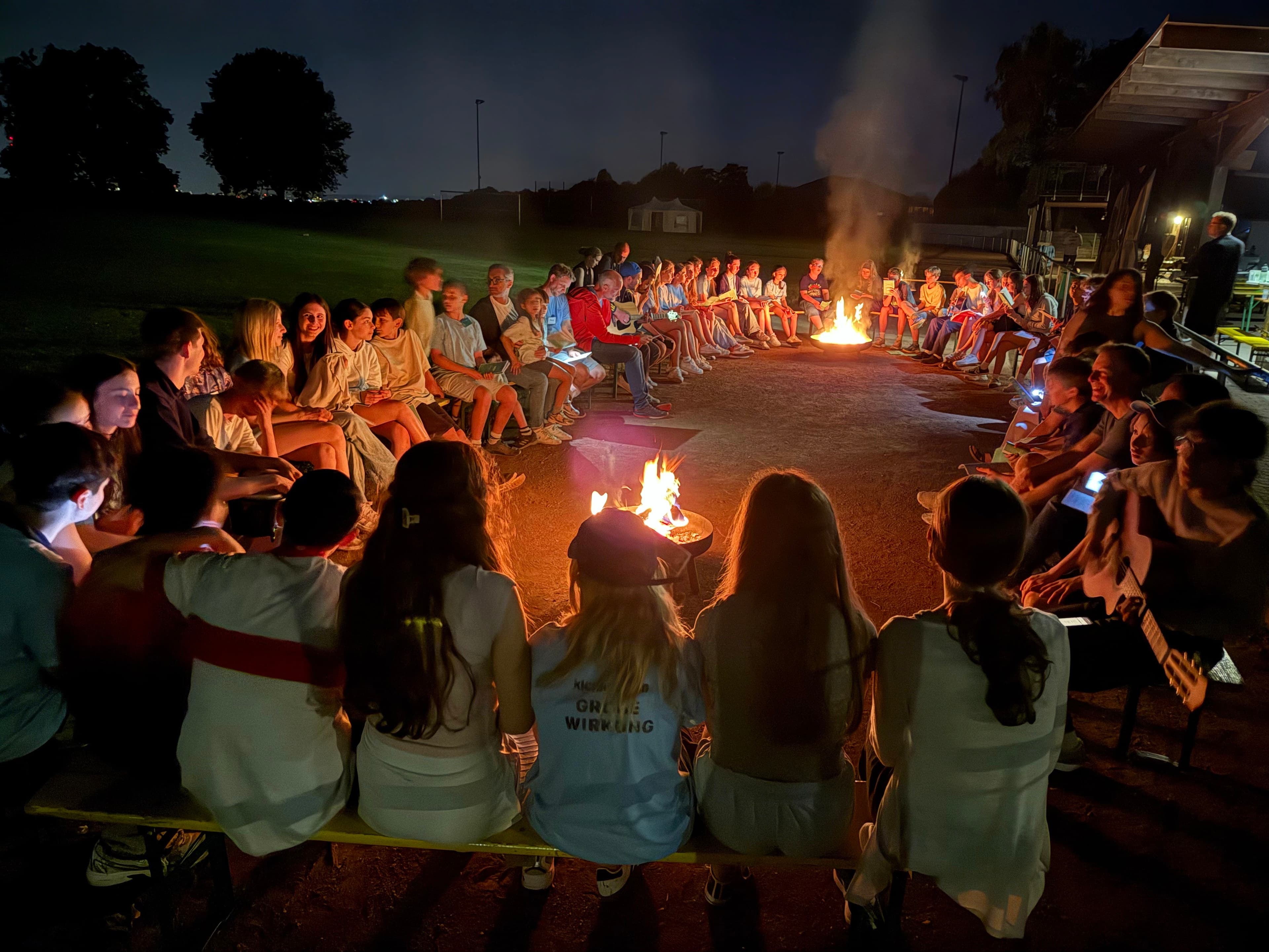 EinsSein Sommercamp – Lagerfeuer in Heilsberg, Bad Vilbel
